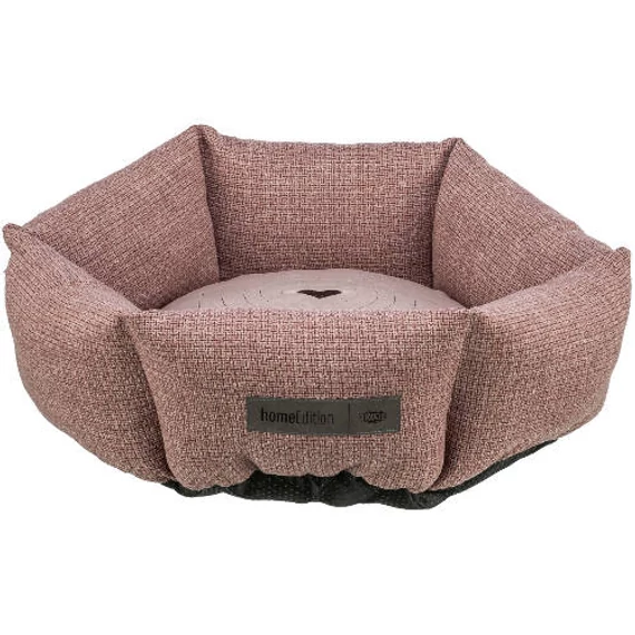 KT25.Trixie Viviana Bed - ágy, kerek, 50cm, antik pink