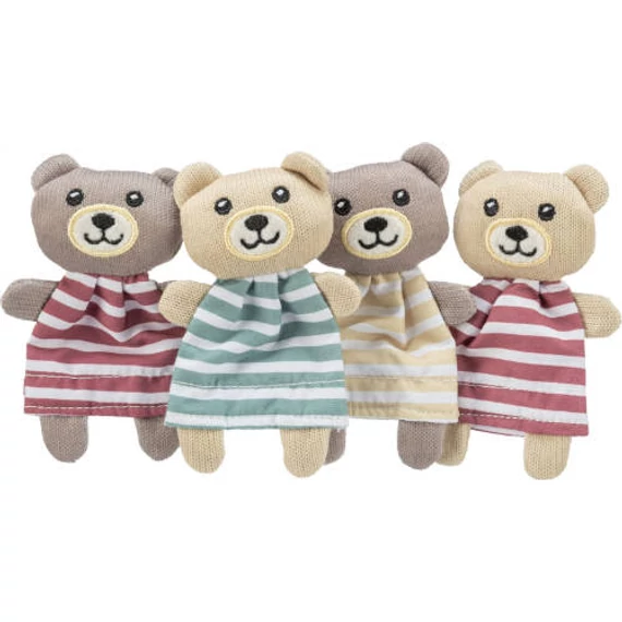 Trixie bear - játék (szövet-macskamenta) macskák részére (12cm) 4 féle