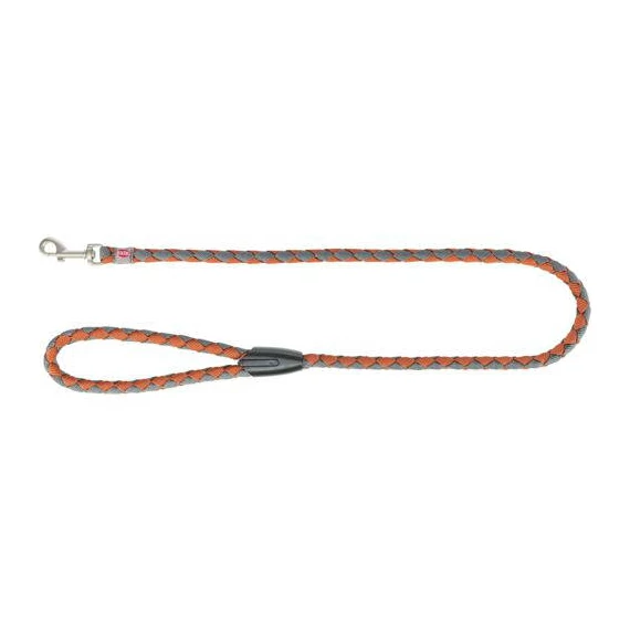 Trixie Cavo Leash - fonott póráz - rozsda/grafit - (S-M) Ø12mm/1m
