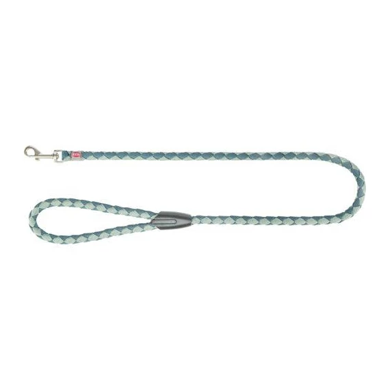 Trixie Cavo Leash - fonott póráz -  benzin/zsálya - (S-M) Ø12mm/1m