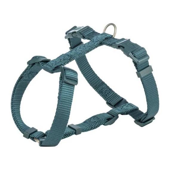 Trixie Premium H-Harness - hám kutyák részére  L:60-87cm/25mm benzinkék