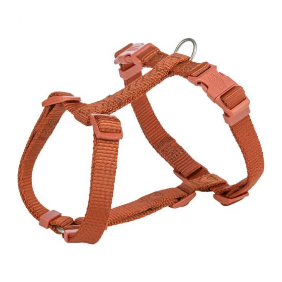 Trixie Premium H-Harness - hám kutyák részére L-XL:75-120cm/25mm, rozsda