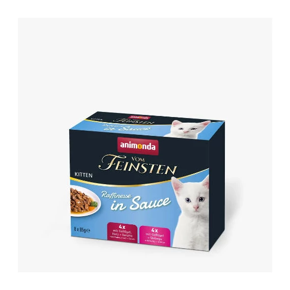 Animonda von Feinstein Multipack (szószos válogatás) alutasakos - kölyök macskák részére (8x85g)