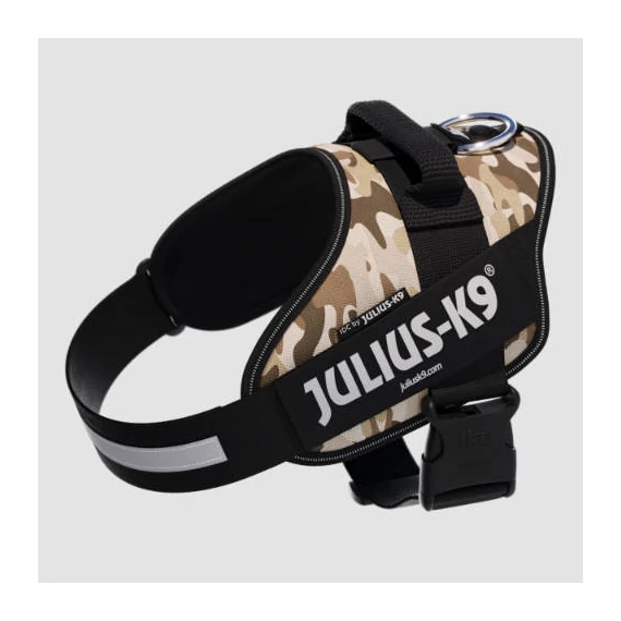 B:Julius K-9 IDC Powerhám felirattal (1-es méret, camouflage) kutyák részére (23-30 kg-ig)-ISK