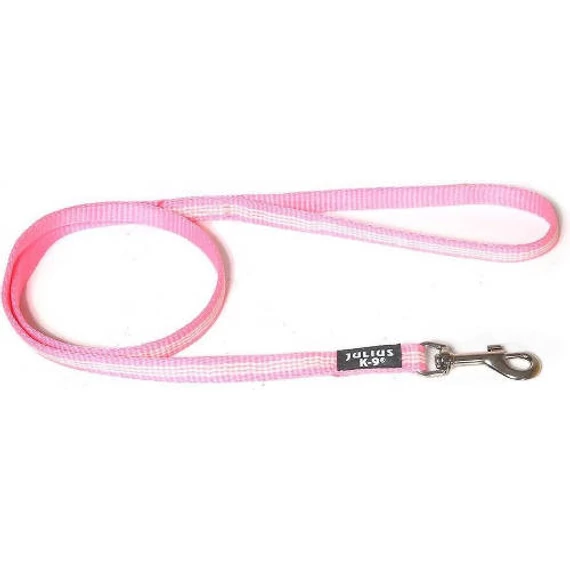 B:JK9 IDC Póráz csőheveder utánvilágító, pink, 14mm*1m, fogós/Dkarika