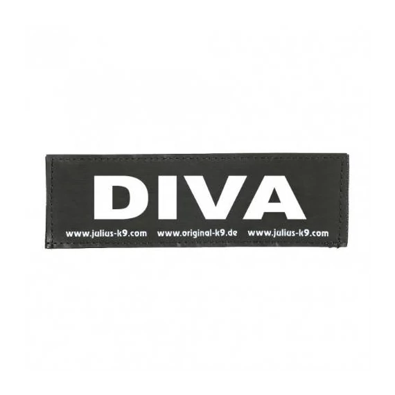 B:Julius K9-DIVA felirat hámhoz kutyák részére