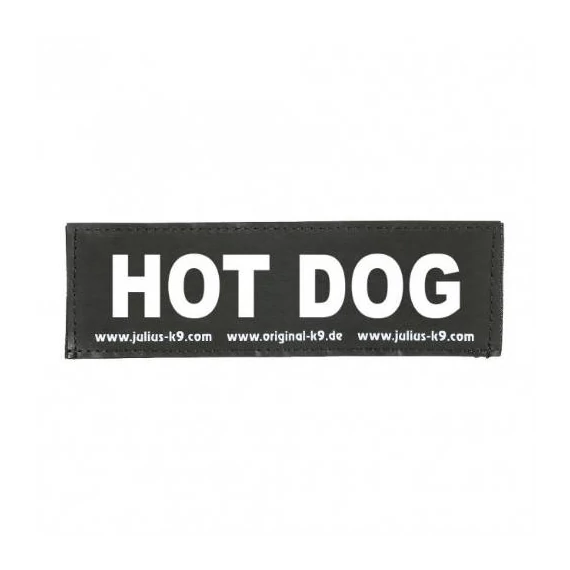 B:Julius K9-HOT DOG felirat hámhoz kutyák részére