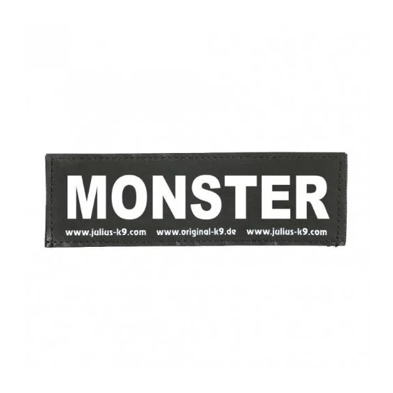 B:Julius K9-MONSTER felirat hámhoz kutyák részére