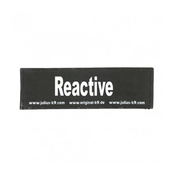 B:Julius K9-Reactive felirat hámhoz kutyák részére