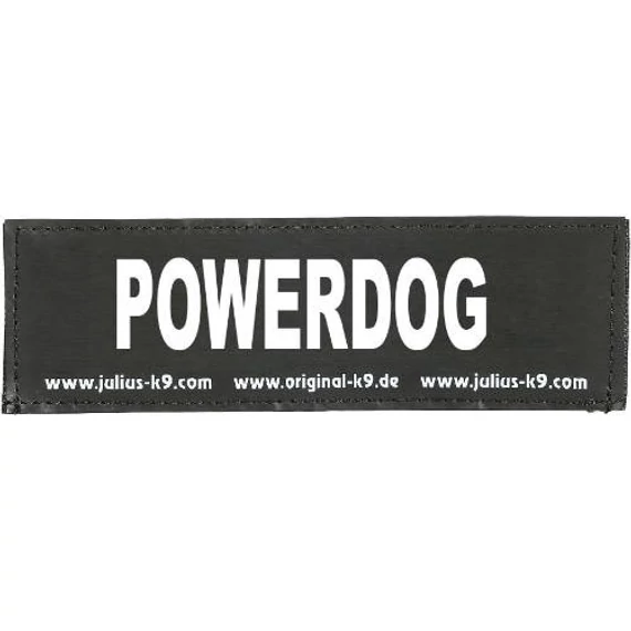 B:Julius K9-POWERDOG felirat hámhoz kutyák részére (kicsi)