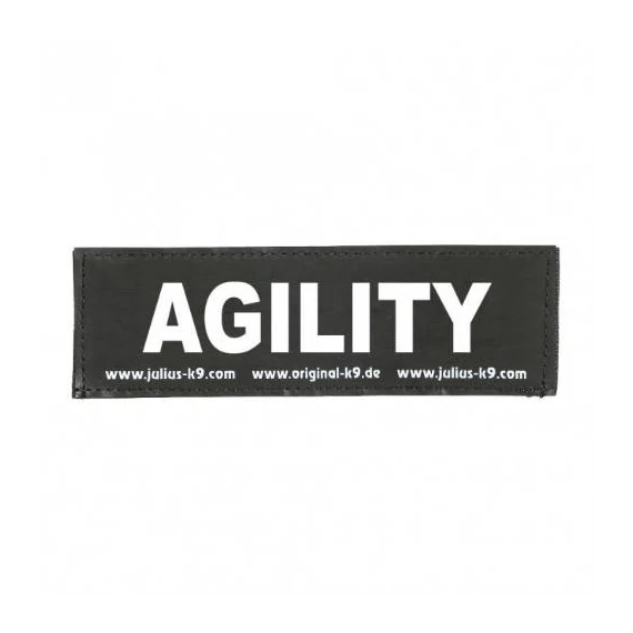 B:Julius K9-AGILITY felirat hámhoz kutyák részére (kicsi)