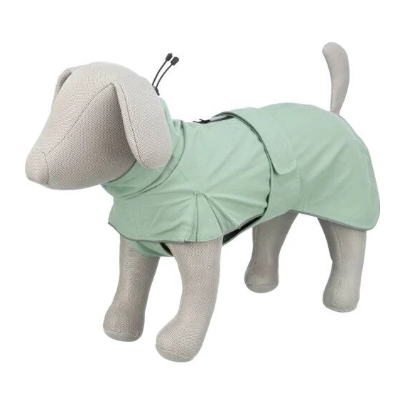 KT25.Trixie Dog raincoat Lunas - esőkabát (kék,ezüst) kutyák részére (M) 50cm