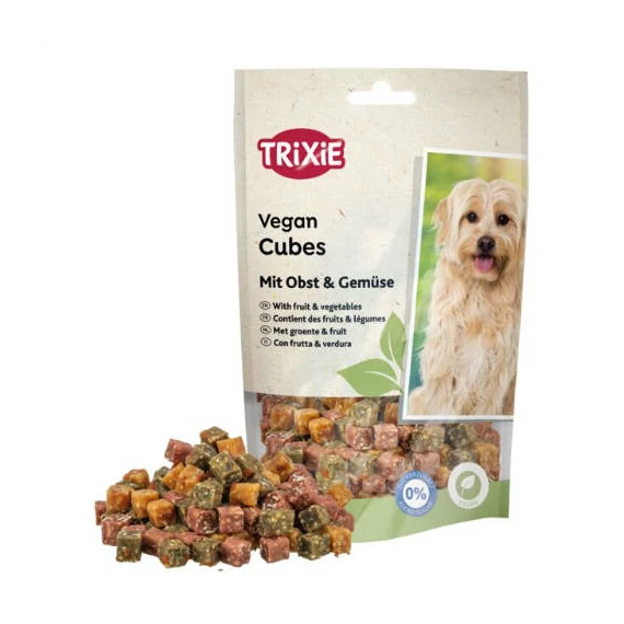 trixie Vegan kockák gyümölccsel és zöldséggel, 100 g