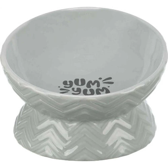 Trixie Ceramic Bowl - kerámia tál (szürke) macskák részére (0,35l /Ø17cm)
