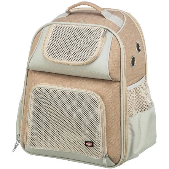 Trixie Willow Backpack - szállítótáska  kutyák részére, 38x25x45cm, bézs/barna