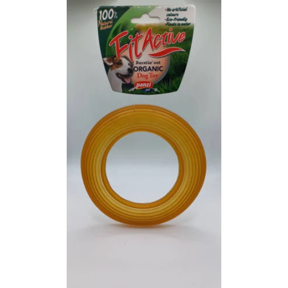 Fitactive natúr gumijáték Frisby Rings Small