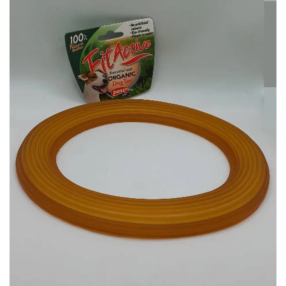 Fitactive natúr gumijáték Frisby L - játék kutyák részére