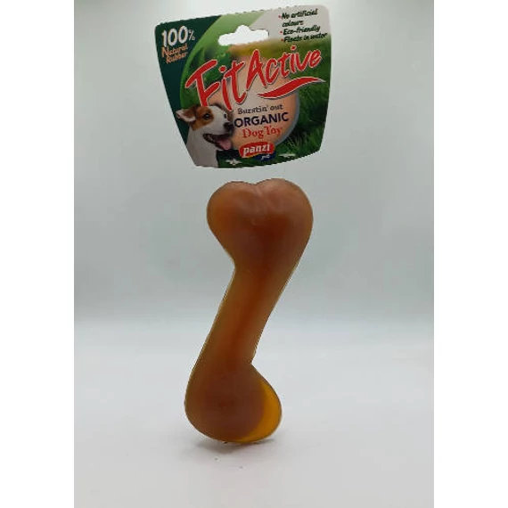 Fitactive natúr gumijáték csont M,közepes 316031