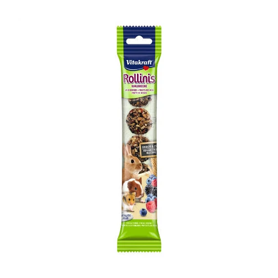 Vitakraft Rollinis (gyümölcs) golyók - kiegészítő eleség rágcsálók részére (49g)