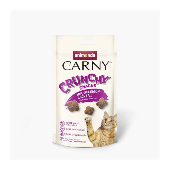 Animonda Carny crunchy 50g snack macskáknak- húskoktél