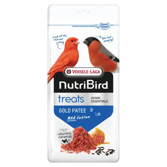PR. NutriBird Treats Gold Patee Red Fusion 250g