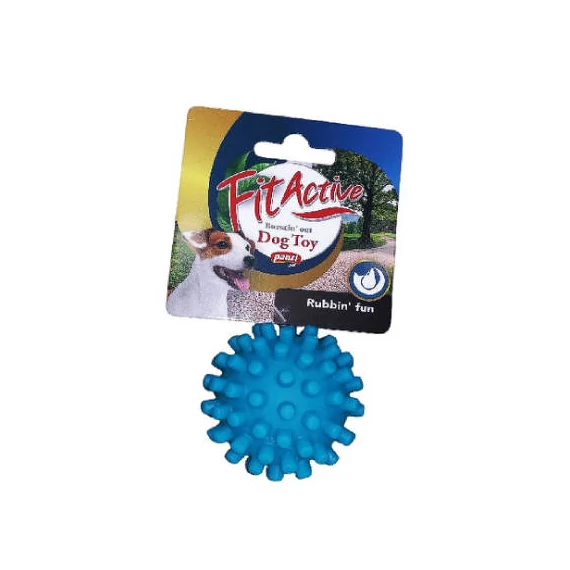 Fitactive Hedgehog Ball (süni labda) - Tüskés vinil játék kutyák részére (Ø6cm)