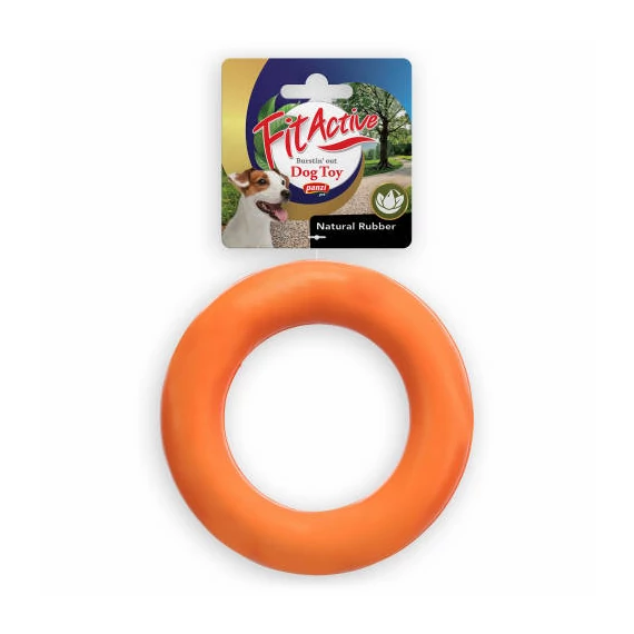 Fitactive Ring Toy - natúr gumi játék (karika) kutyák részére (Ø9cm)