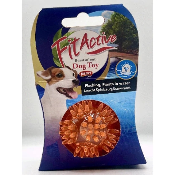 Fitactive Flashing Hedgehog Ball - játék (villogó labda) kutyák részére (Ø5cm)