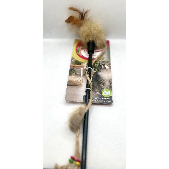Fitactive Playing Rod - játék macskapeca (tollal) macskák részére (54cm)