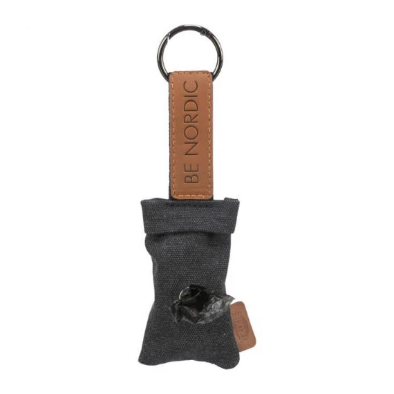 Trixie Poop Bag Dispenser, 8×5 cm, 15zacskó/tekercs, barna