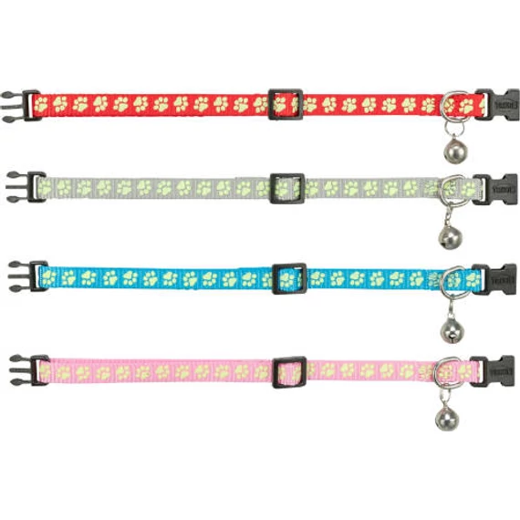 Trixie cat collar, phosphorescent, various - nyakörv (különböző színekben) macskák részére