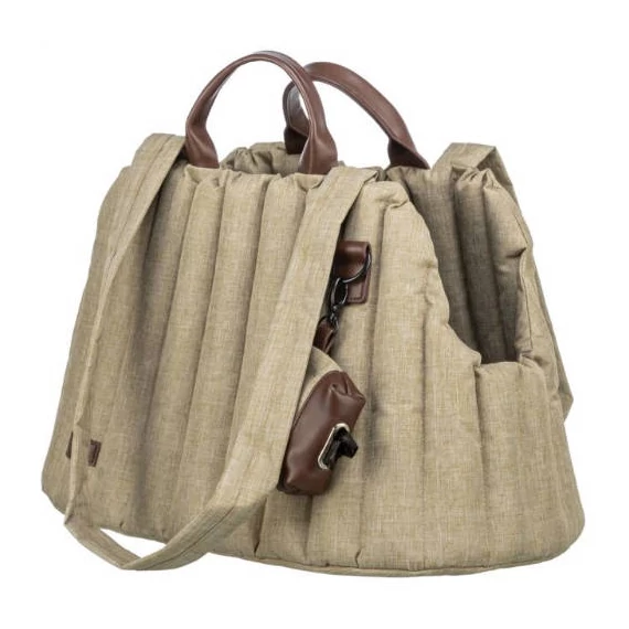 Trixie Sophie  carrier - hortdozó, kutyák részére 44x30x25cm, olívazöld