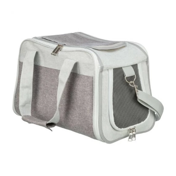 Trixie Bag Libby - táska (szürke) kutyák és macskák részére  25x27x42cm