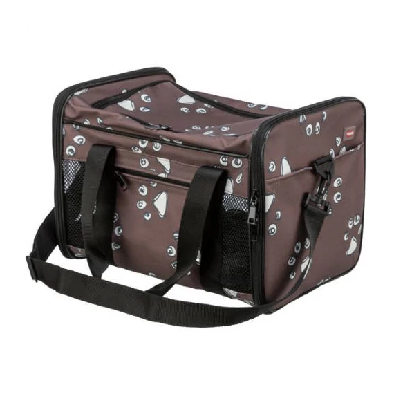 Trixie Bag Adrina - táska (fekete) kutyák és macskák részére  26x27x42cm, barna