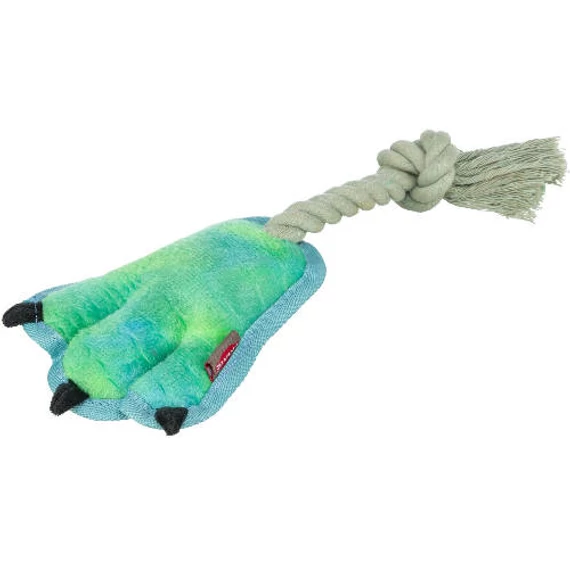 Trixie Plüss  Állatmancs, kötélen, 22cm