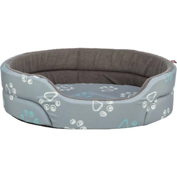 Trixie Jimmy Bed - cotton look, ovális formájú fekhely(szürke) kutyák részére (65x55cm)