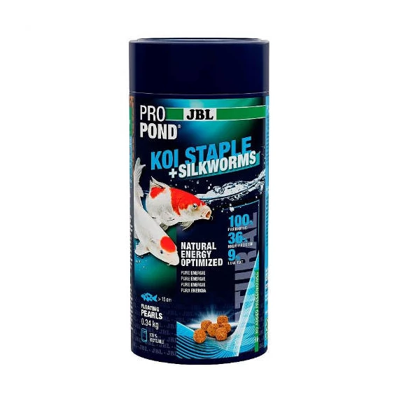 JBL ProPond KOI STAPLE+SILKWORM 0,34kg/1l
