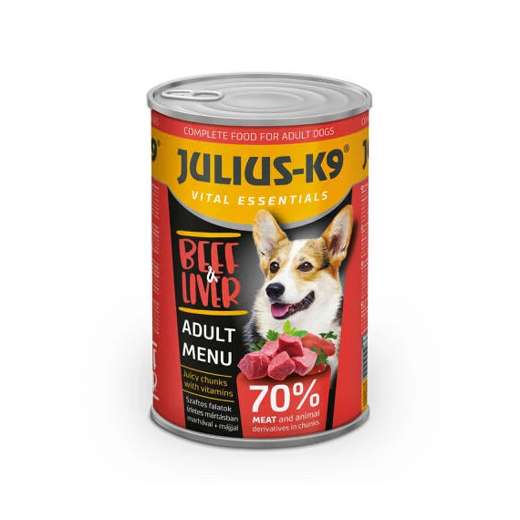JULIUS K-9 DOG 1230g Beef&Liver