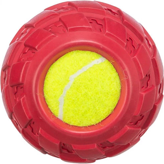 trixie  játék tenisz labda gumi borítással 7,5cm