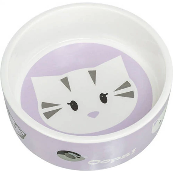 Trixie Mimi Ceramic Bowl - kerámia tál (különböző színekben) macskák részére (0,3l /Ø12cm)