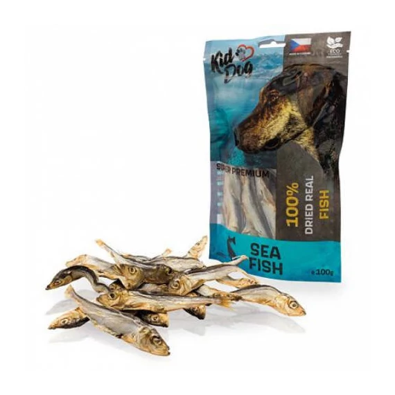 KIDDOG SUPERPRÉMIUM hal - tengeri sprotni 100 g