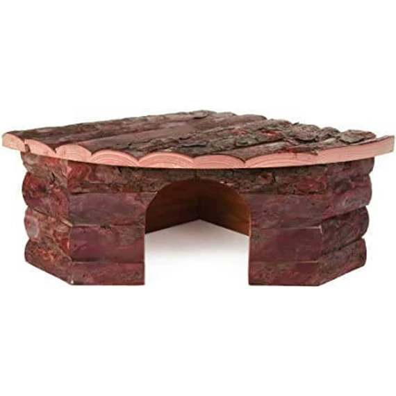 Trixie Jesper Corner House - Fából készült sarok odú tengerimalacok és nyulak részére (42x15x30cm)