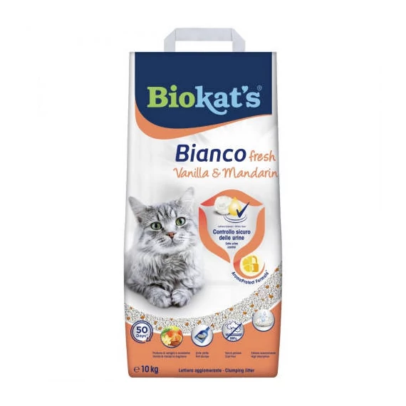 GIMCAT BIOKATS BIANCO FRESH MAND ALOM 10KG
