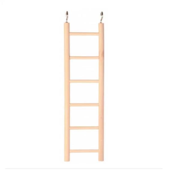 Trixie Wooden Ladder - falétra (6 fokos) díszmadarak részére (28cm)