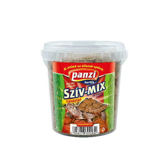 Panzi Szív-mix - táplálék díszhalak részére (vödrös) 100g