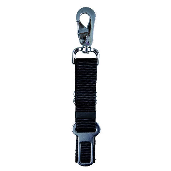 Trixie Safety Belt - Biztonsági övcsatba csatlakotatható rövid póráz - S-M - (45-70cm/25mm)