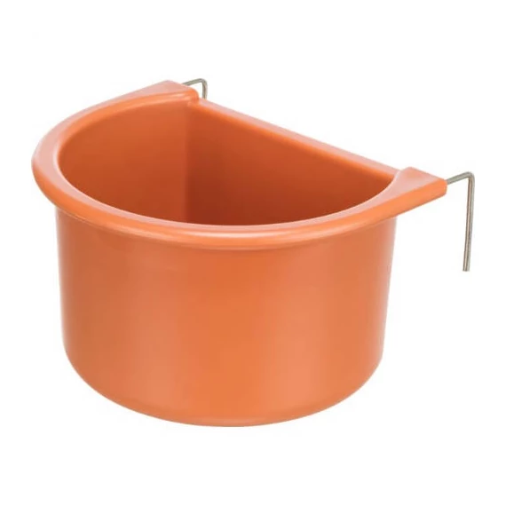 Trixie Hanging Bowl with Wire Holder - madáretető (műanyag) díszmadarak részére (150ml/8x6cm)