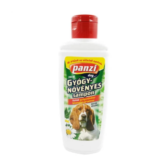 Panzi Sampon kutyák részére (gyógynövényes, 200 ml)