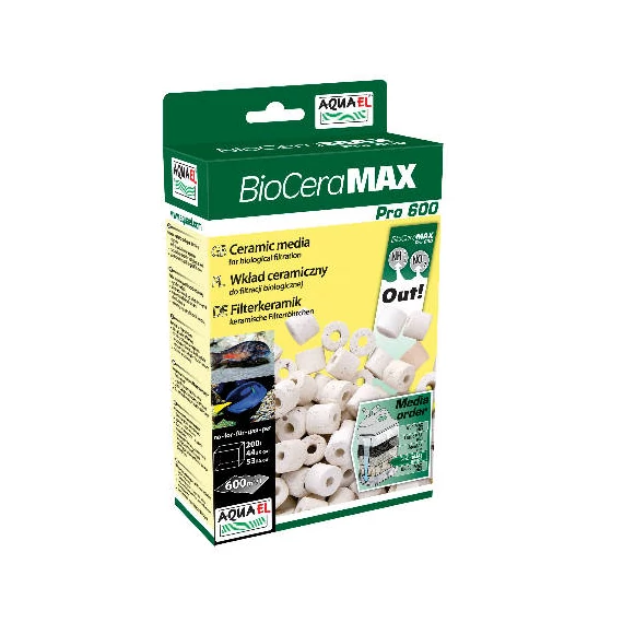 aquael töltet bioceraMax pro 600L
