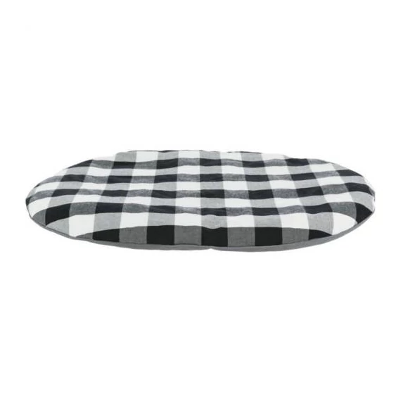 KT24:Trixie Scoopy Cushion - ovális párna (fekete/szürke/fehér) kutyák részére (98x62cm)